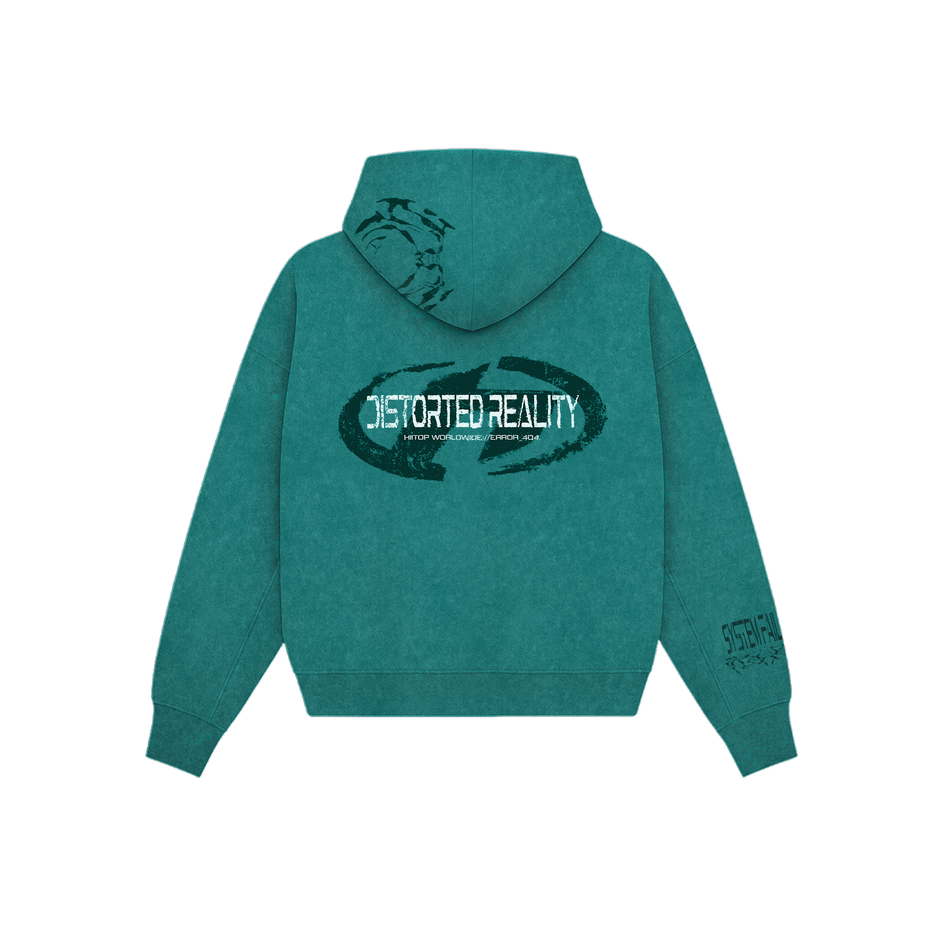 DOBLE ZIP HOODIE DISTORTED REALITY