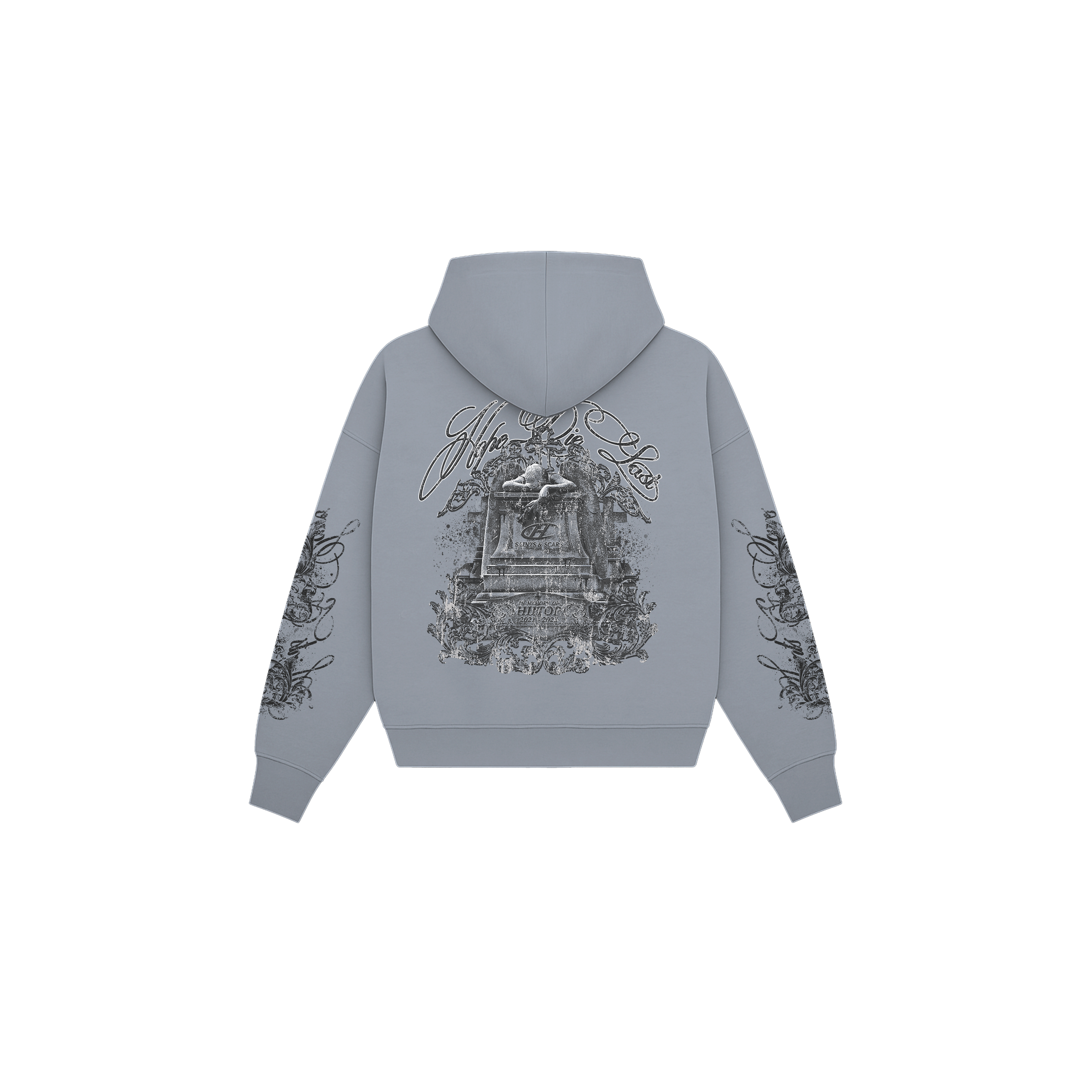 ZIP HOODIE PLOMA HOPE DIE LAST