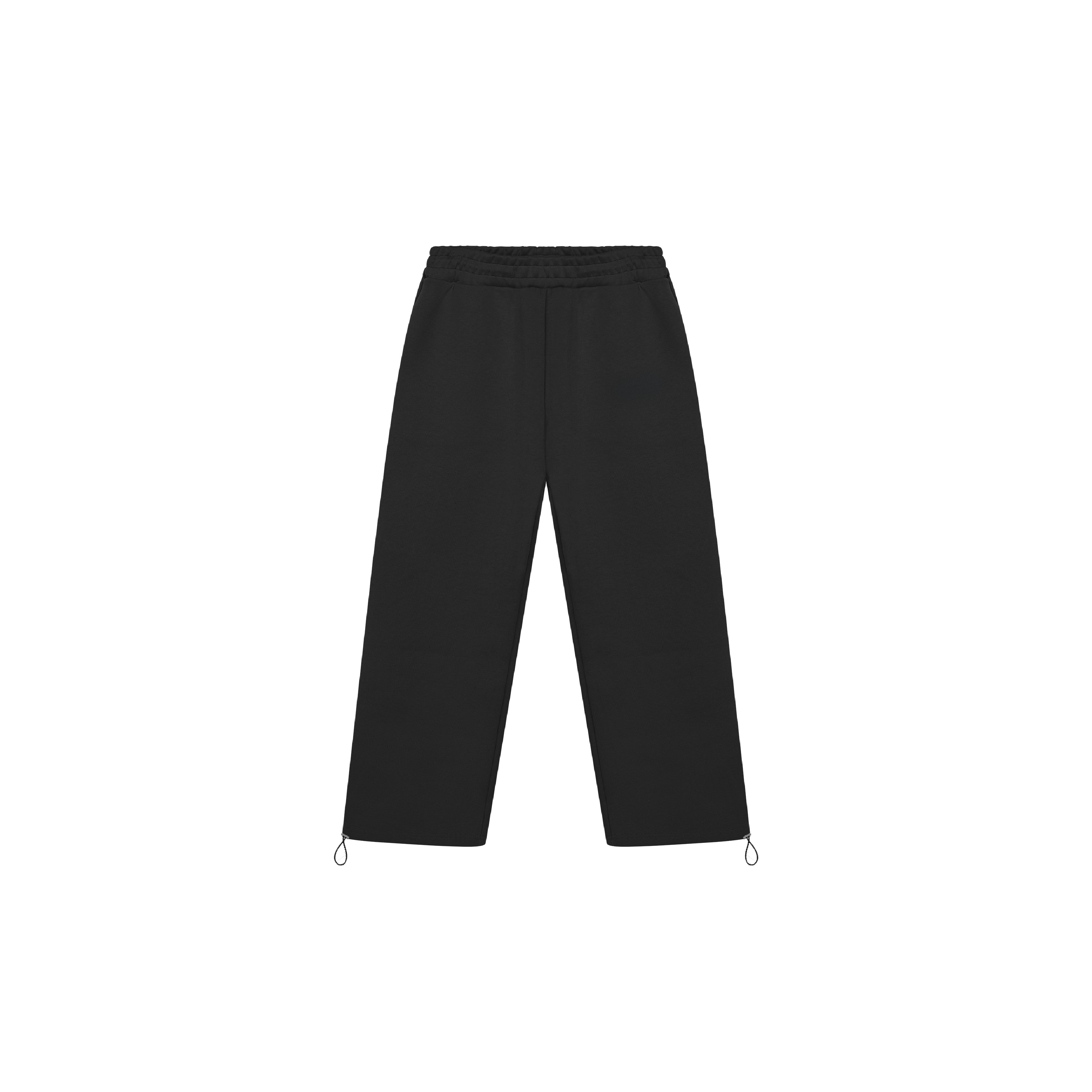 Adjustable Baggy Black Pant