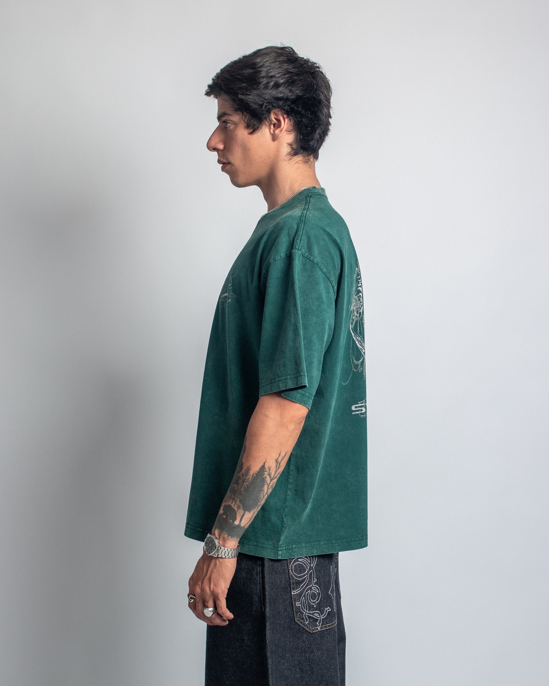 T-SHIRT GREEN SYSTEM UNKNOWN