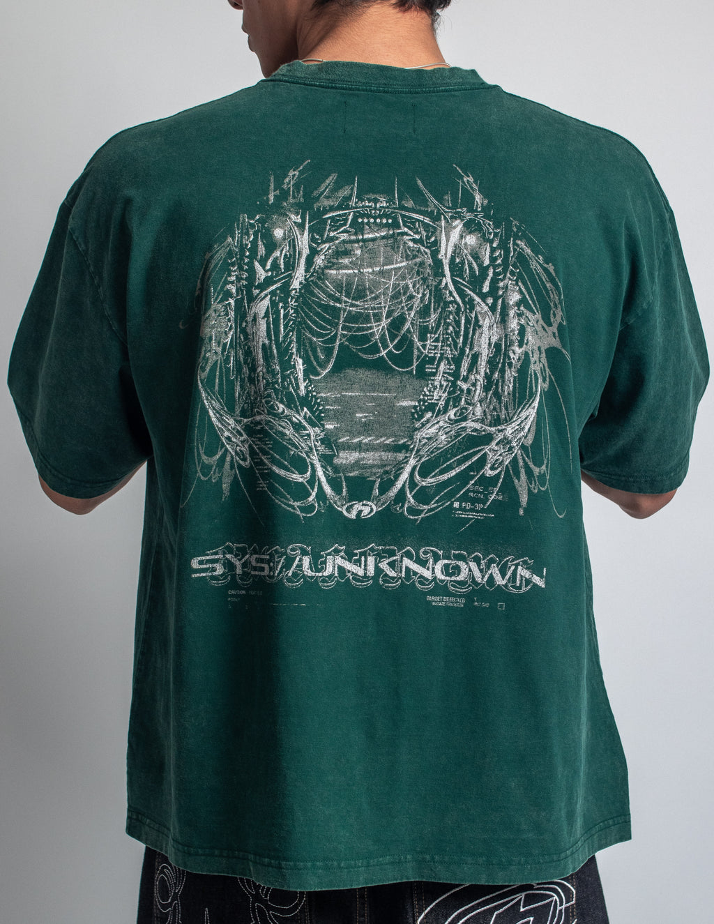 T-SHIRT GREEN SYSTEM UNKNOWN