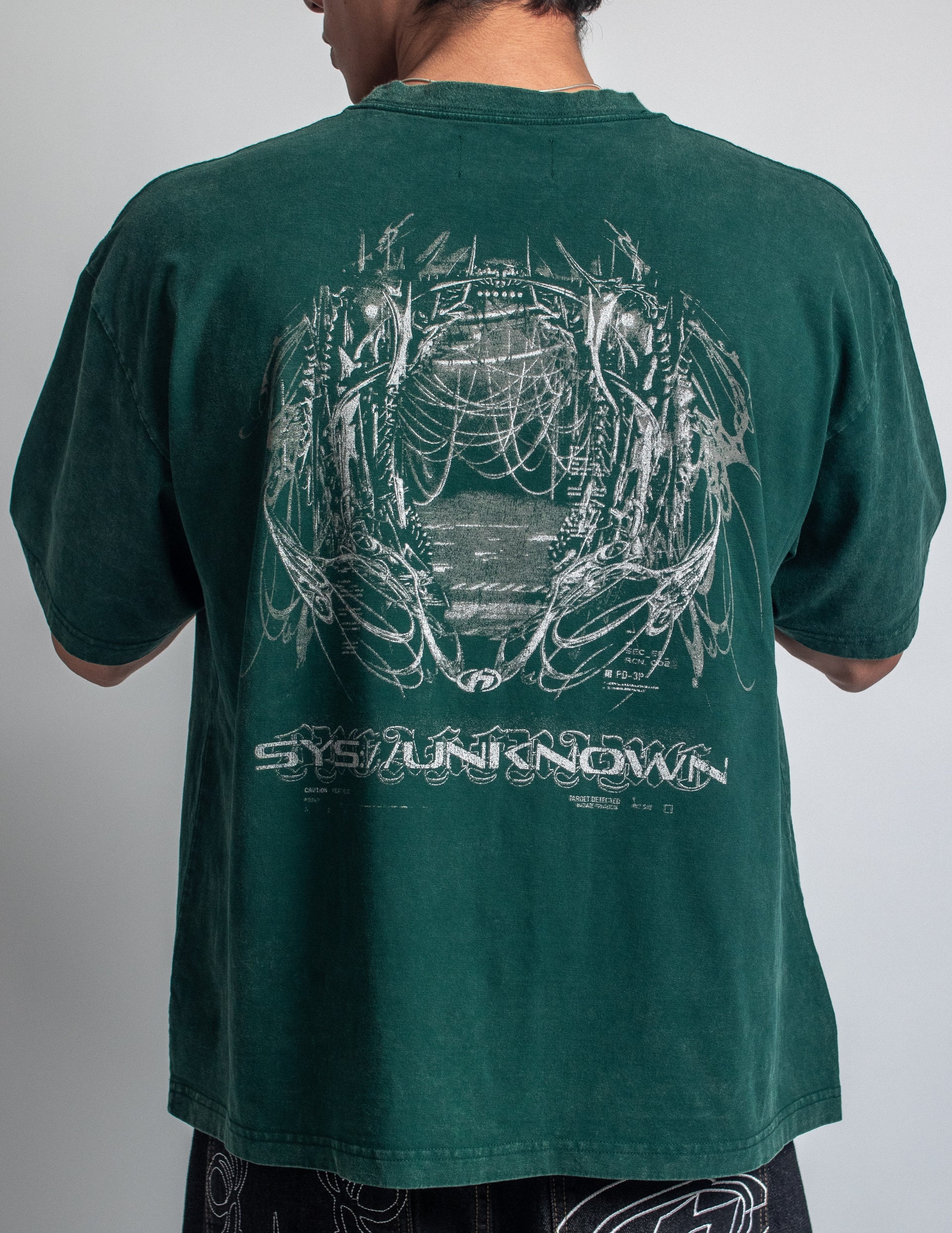 T-SHIRT GREEN SYSTEM UNKNOWN