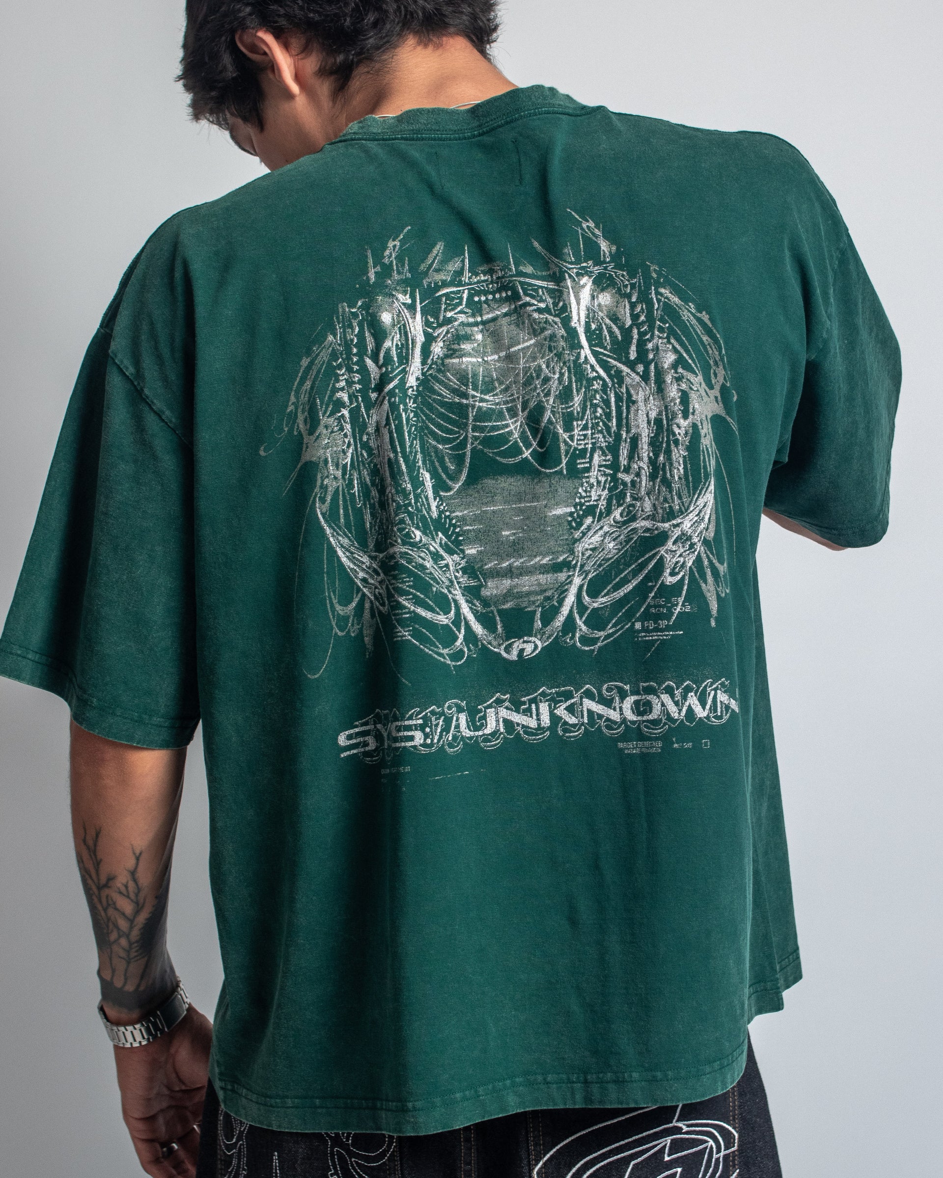 T-SHIRT GREEN SYSTEM UNKNOWN
