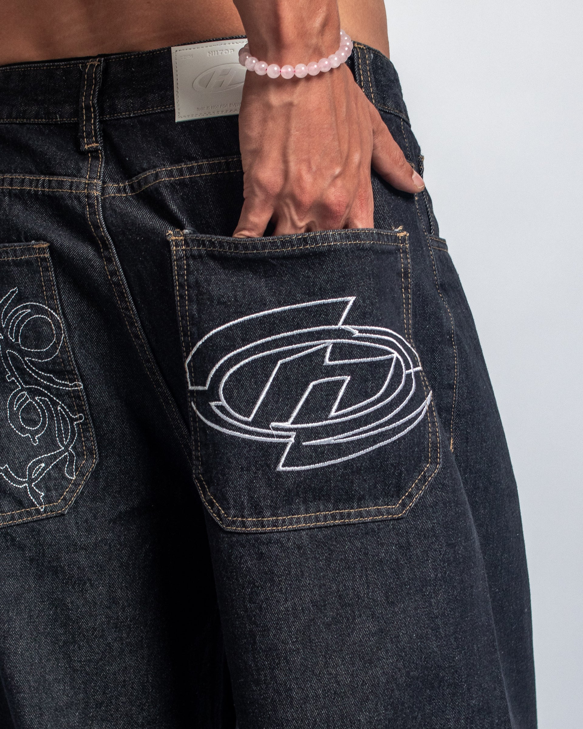 RAW DENIM BLACK H