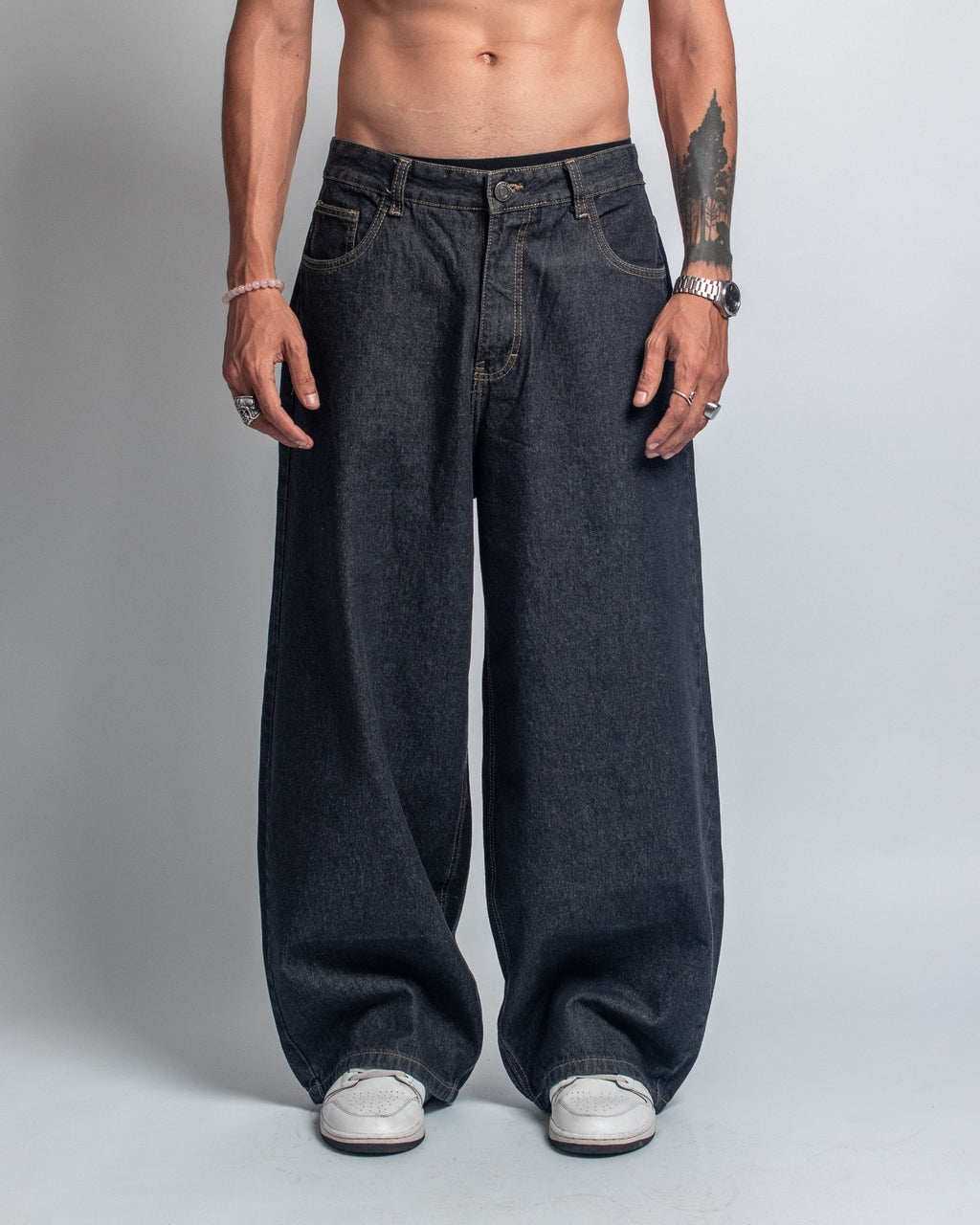 RAW DENIM BLACK H