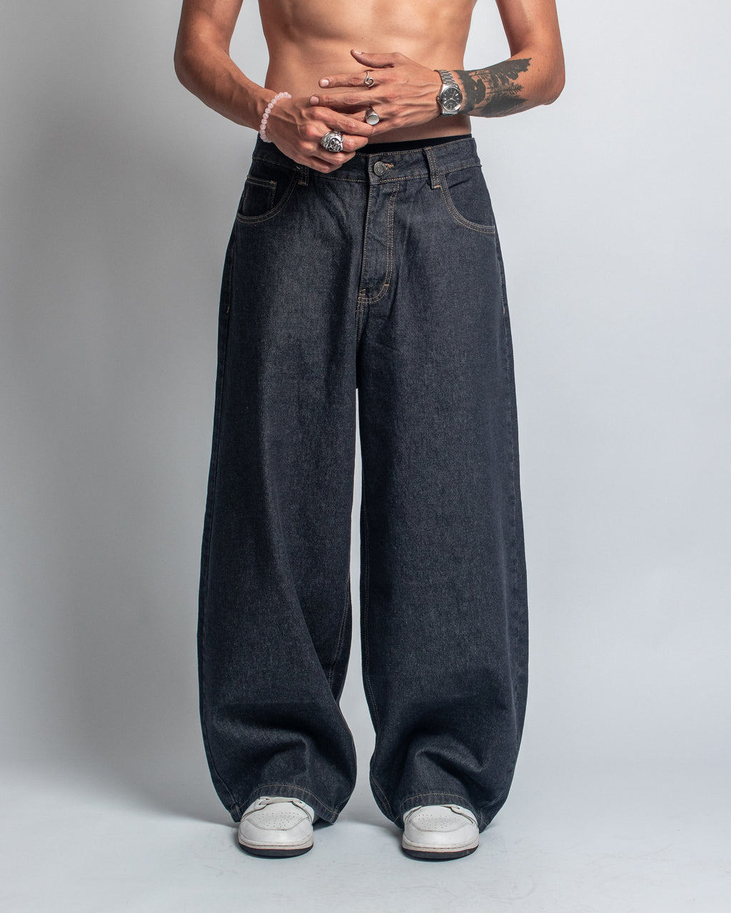RAW DENIM BLACK H