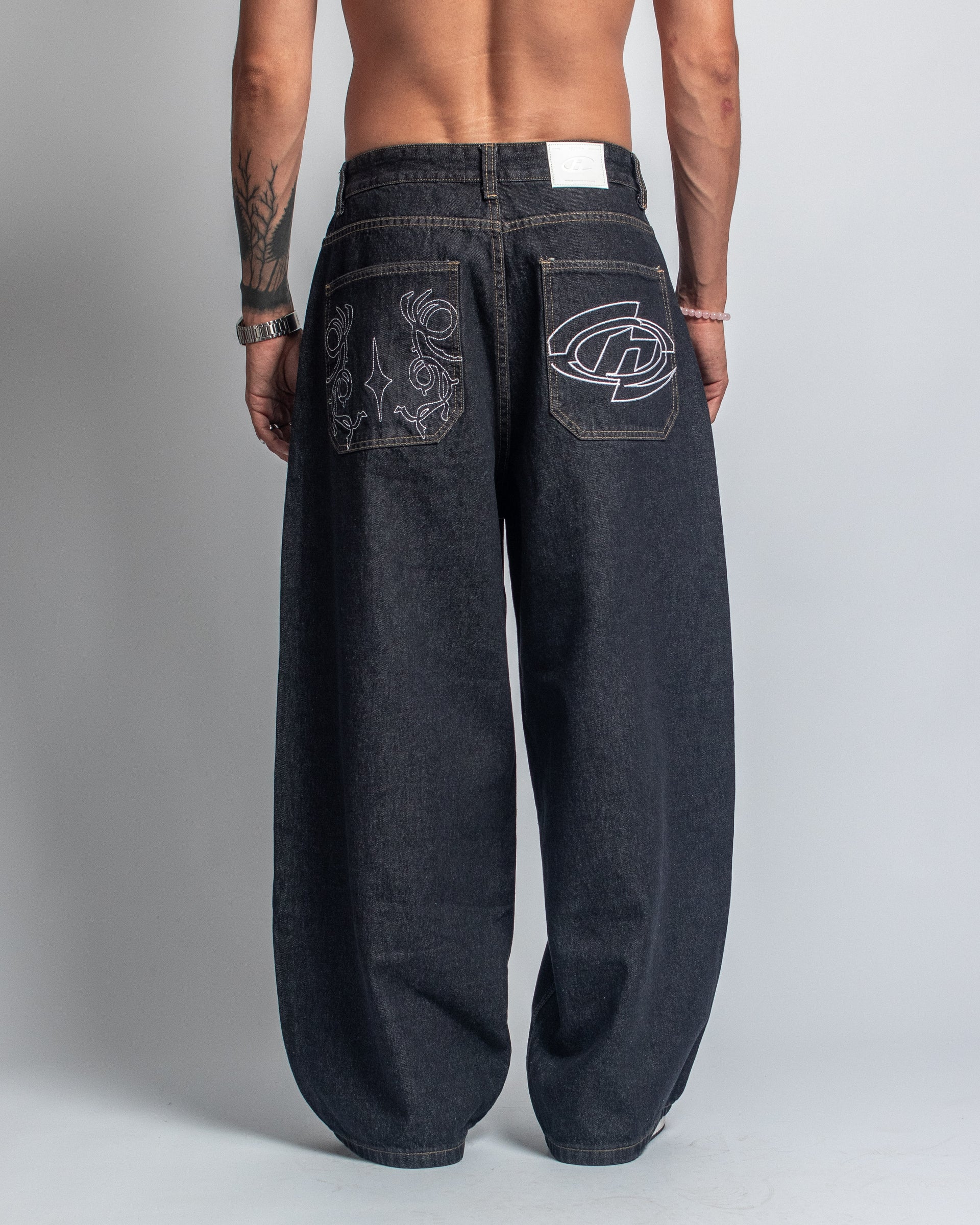 RAW DENIM BLACK H