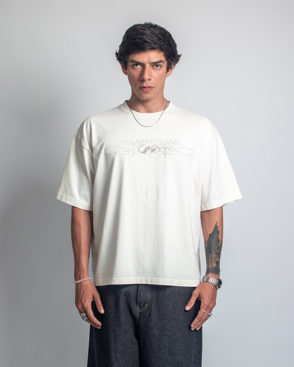 T-SHIRT WHITE CORE UNSTABLE