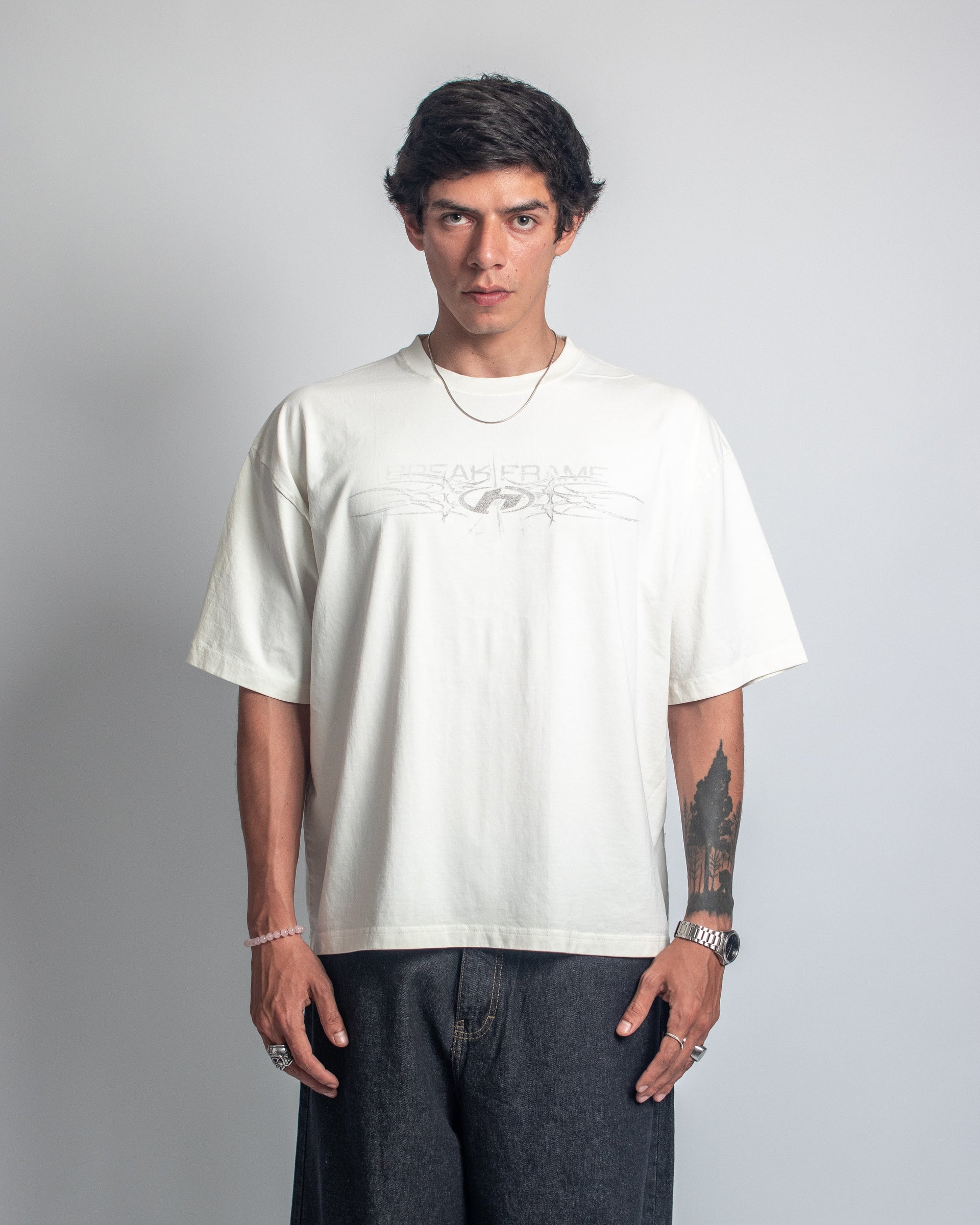 T-SHIRT WHITE CORE UNSTABLE