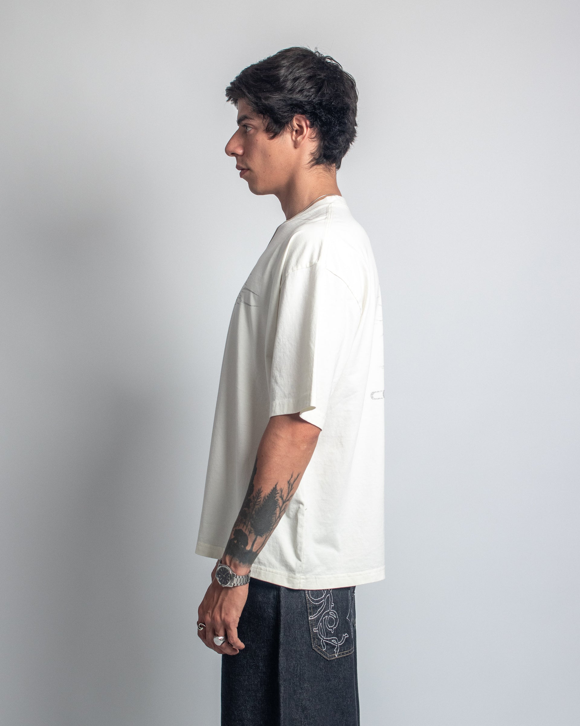 T-SHIRT WHITE CORE UNSTABLE