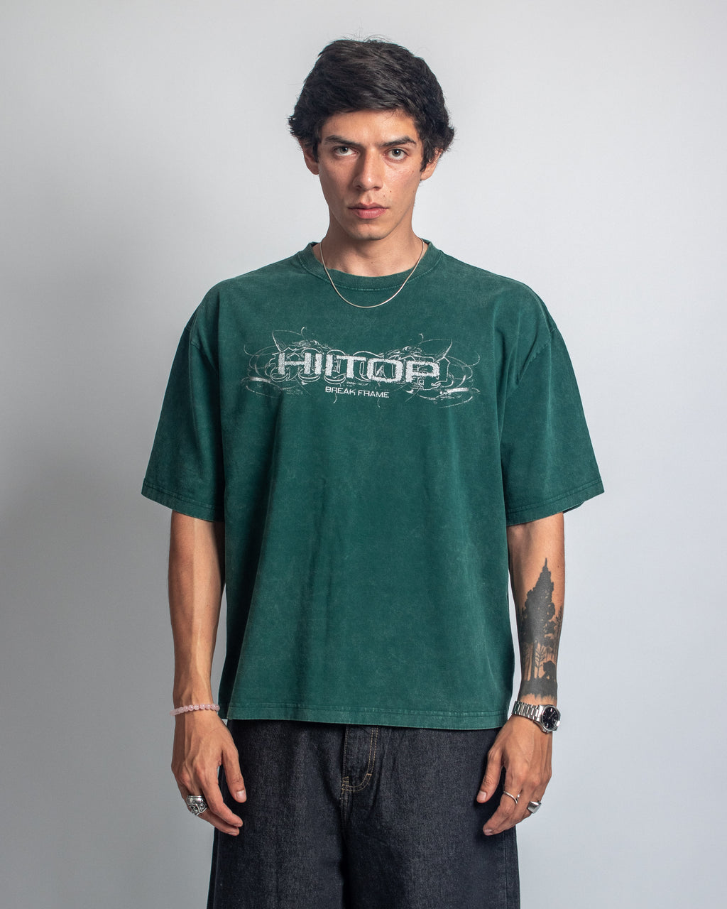 T-SHIRT GREEN SYSTEM UNKNOWN