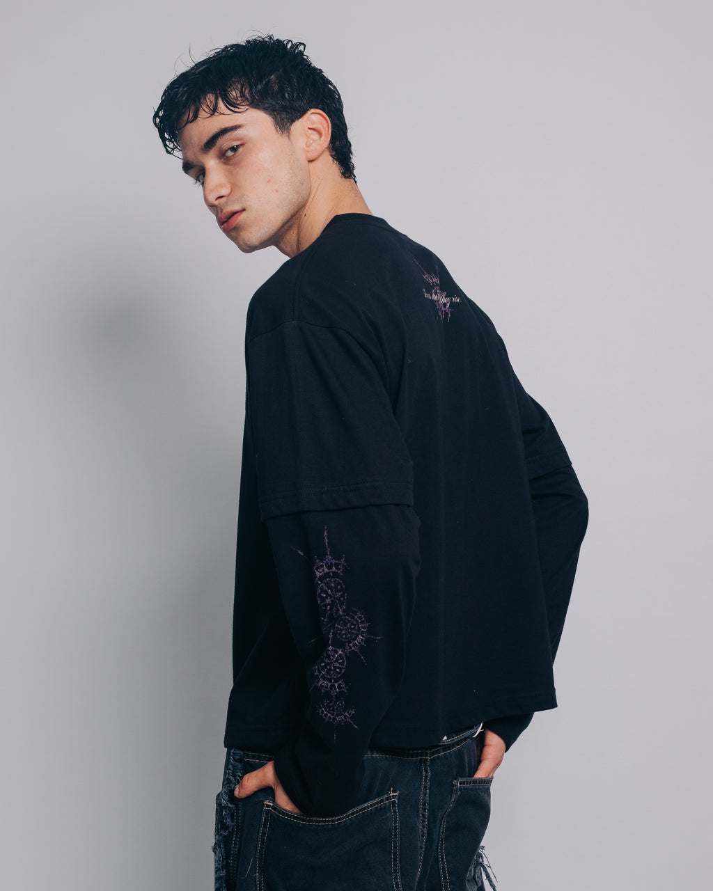 LONG SLEEVE HEART OF BLADES