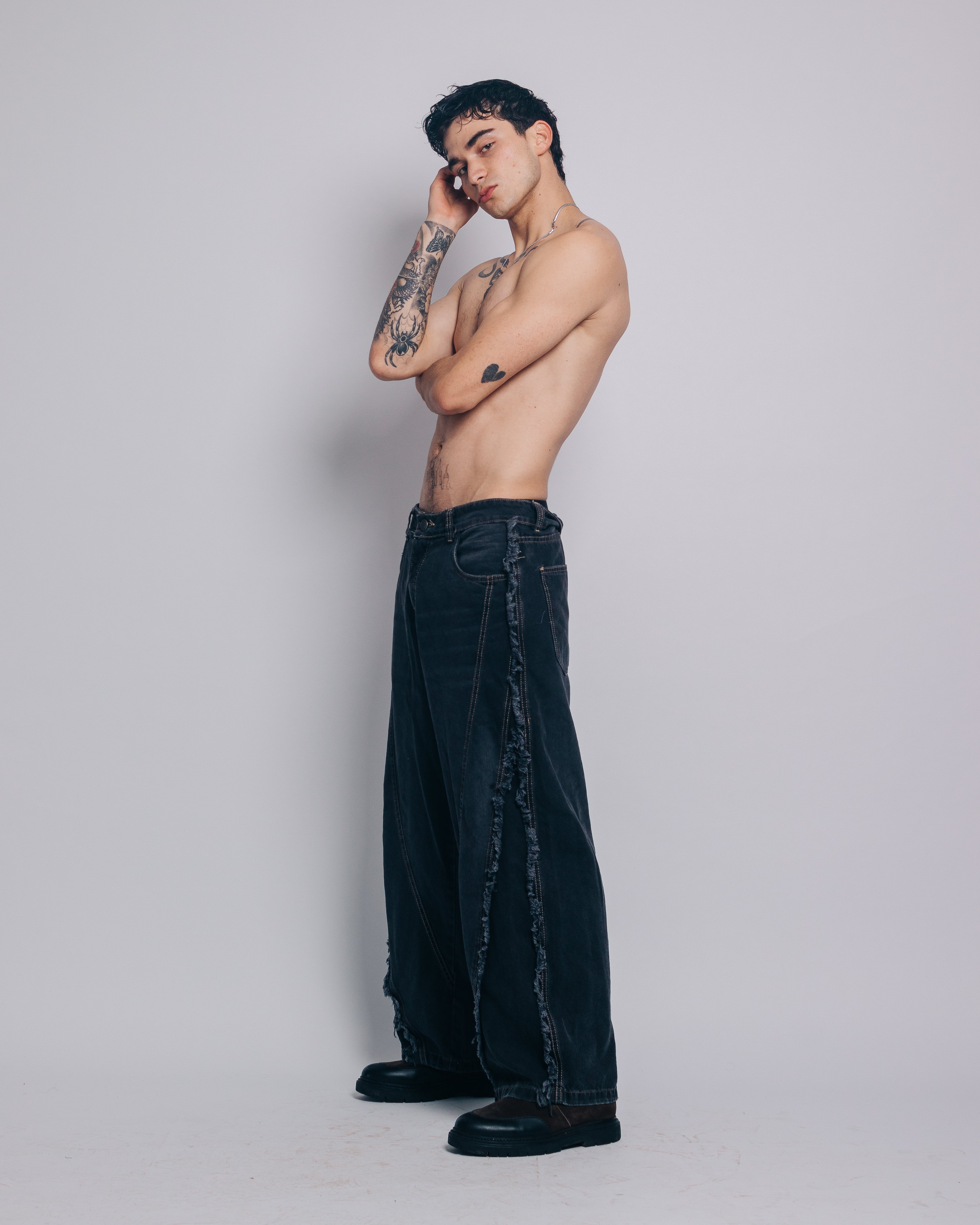 Baggy Jean Disruptive Negro