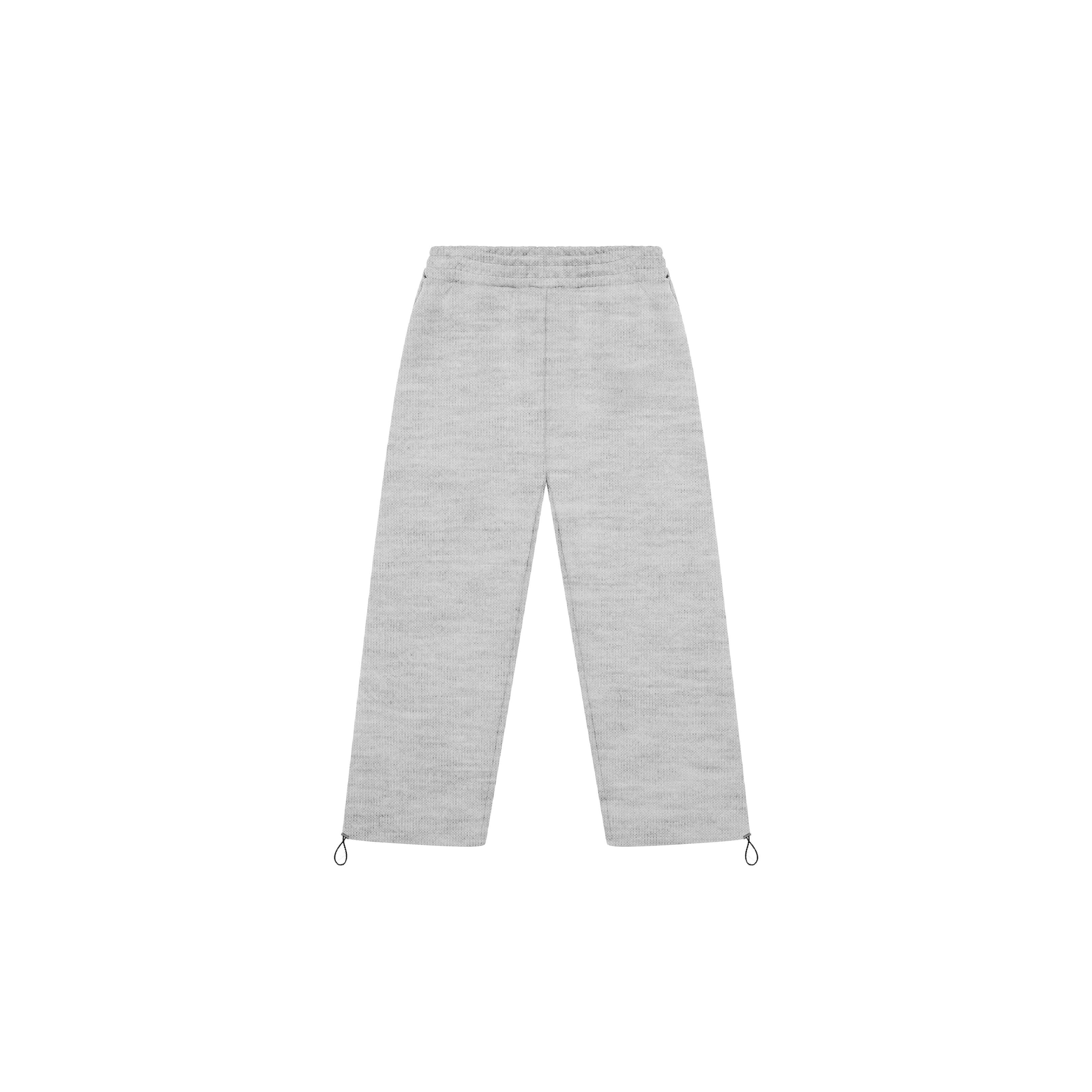 Adjustable Baggy Melange Pant